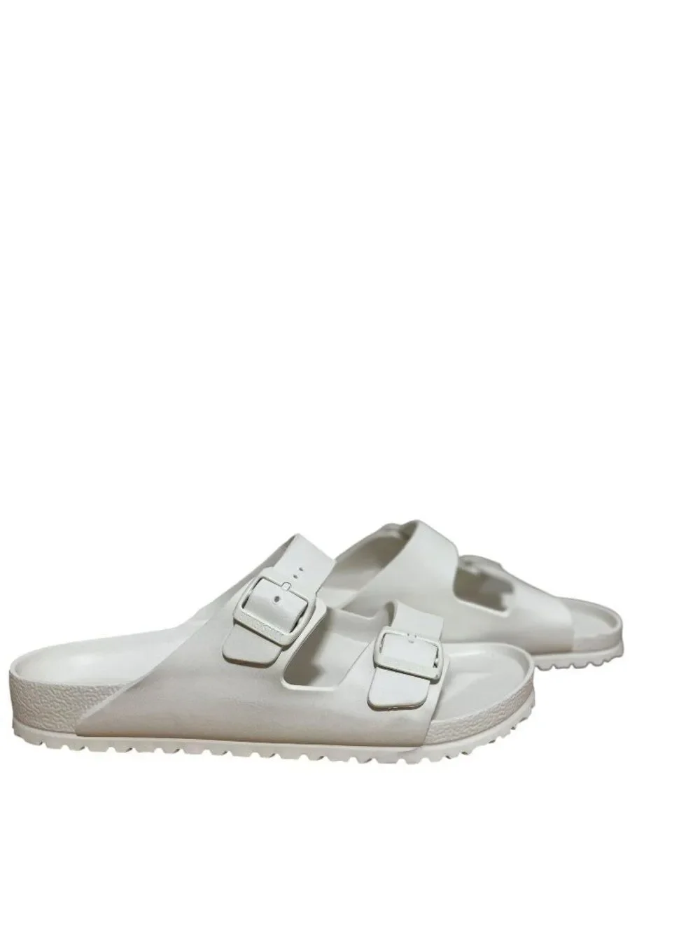 Birkenstock Arizona Essentials EVA Sandals, Eggshell Men's Sz 12 New without Box